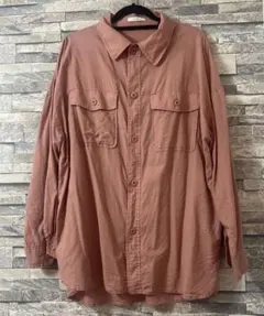 JEANASIS 長袖シャツ ピンク フリーサイズのサムネイル