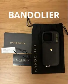 BANDOLIER iPhone 15 Pro ケース 黒