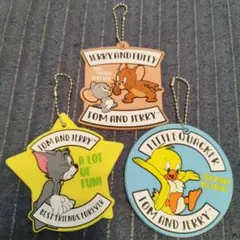 トムとジェリー ラバーキーホルダー 3個セット