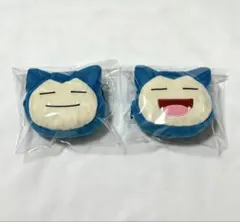 ポケモン カビゴン 顔型ミニポーチ 2点セット