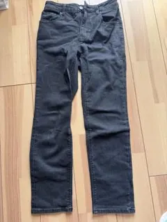 GU デニムパンツ ブラック Sサイズ