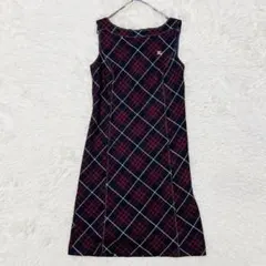 BURBERRY BLUE LABEL チェック ワンピース ホース刺繍 y2k - メルカリ