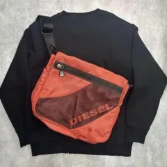diesel archive bag ボストン バッグ ダーク 革y2k - メルカリ