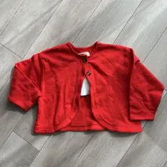 MARKEY'S HOGAN 赤 カーディガン 110