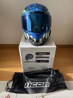 iCON AIRFORM MANIK'R XL ブルーヘルメット　3/7値下げのサムネイル