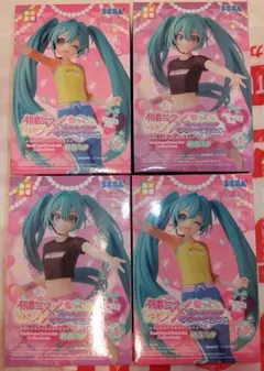 【4個・未開封】初音ミク×オシャレ魔女ラブandベリー コラボプライズ