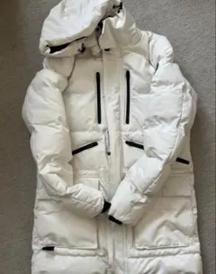 MICHAEL KORS ホワイト ダウンジャケット Lサイズ - メルカリ
