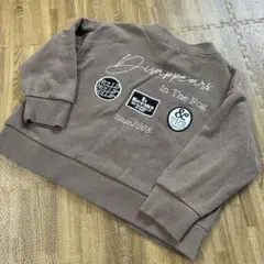 tal. by yumi. トレーナー 110 ブラウン