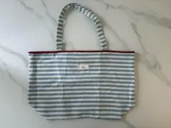 新品未使用✴️ZARA エコバッグ XL リサイクルバック ストライプ柄のサムネイル