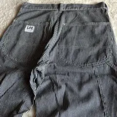 LEE リー ペインターパンツ ヒッコリーデニム ストライプ M ワークパンツ