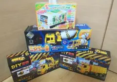はたらく車 ダンプカー ショベルカー ミキサー車 アンパンマン電車 セット
