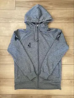 美品　Soccer junky サッカージャンキーパーカー　杢グレー　サイズL