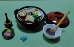 ミニチュア　リーメントぷちサンプルシリーズ【和食日和⑧鍋焼きうどん】