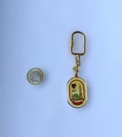 ウィーン旅行土産　金色キーホルダーセット