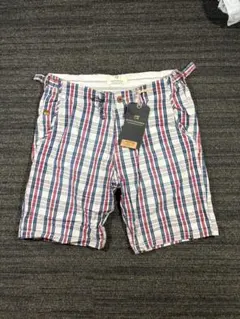 SCOTCH&SODA チェック柄 ショートパンツ 新品　タグ付き W32のサムネイル