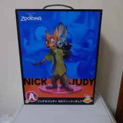 Happyくじ『ズートピア』Ａ賞 ニック＆ジュディ セルフィーフィギュア