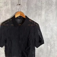 ZARA ザラ　シアートップス　ブラック　sizeS