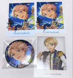 あんスタ 鳴上嵐 10th 展示会 缶バッジ ぱしゃっつ 特典