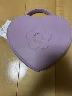 2025新作 ハートダイカット2 2WAYショルダー（パープル）　タグ付き