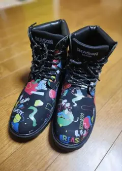 REASON×POPEYE COLLAB GRAFFITI PRINT ブーツ