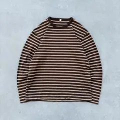 00s OLD UNIQLO ボーダー　ロンT cityboy grunge