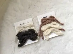 毛糸リボン ヘアピン クリップ