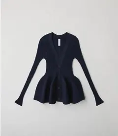 CFCL POTTERY CARDIGAN navy 3のサムネイル