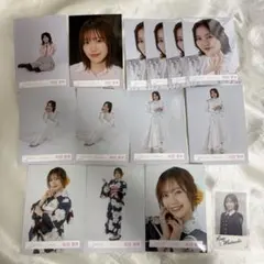 櫻坂46 松田里奈 クリアステッカー 生写真 浴衣 自業自得 addition