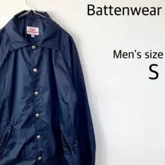 Battenwear アメリカ製 ネイビー ナイロンジャケット S