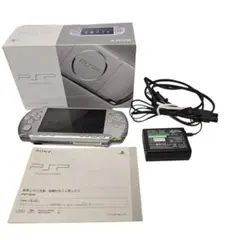 PSP3000本体　シルバー 　ハコ付き　バッテリー欠品 ジャンク扱い