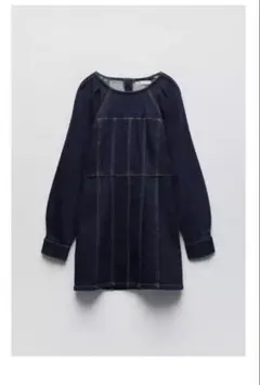 【値下げ】【翌日発送】ザラ　ZARA TRF デニムワンピース
