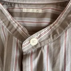 GU ブロードオーバーサイズ バンドカラーシャツ XLサイズ