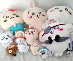 ちいかわ　ハチワレ　ももんが　うさぎ　ぬいぐるみ　11点セット