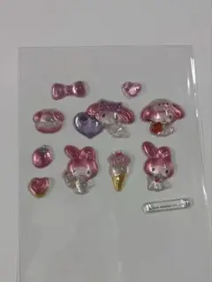 サンリオキャラクターズマイメロディー　ボンボンドロップシール　正規品　おすそ分け