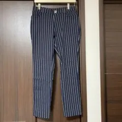 裏起毛デニム カジュアルパンツ