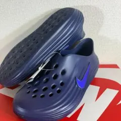 26.0 NIKE リアクトX リジュビネイト 軽量ナイキ サンダル ネイビー