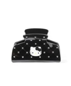 Hello Kitty ブラックヘアクリップ