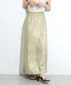 ハクプリントフレアスカート SENCE OF PLACE TALL 新品 未使用