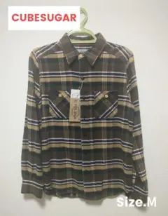 【新品✧⁠*⁠。】CUBE SUGAR⭐️チェック柄 シャツ