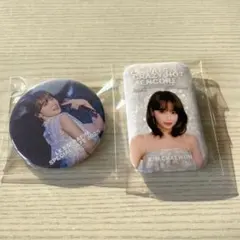 LE SSERAFIM ルセラフィム　チェウォン　缶バッジ　カフェ　東京ドーム