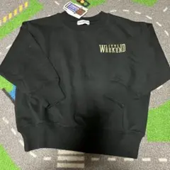 新品未使用品　リトルウィークエンド　トレーナー　ブラック