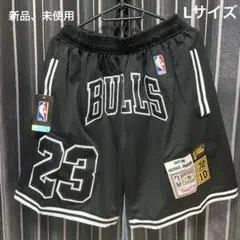 BULLS ブラックパンツ 23番　Lサイズ