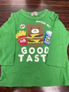 ホットビスケッツ ロンT 長袖　80cm