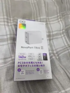 ★未開封★ CIO NovaPort TRIO Ⅱ （140w USB-C×3）
