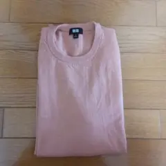 UNIQLO　メンズ　 ピンク ニットセーター S