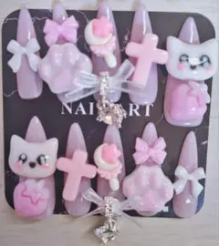 ネイルチップ 地雷系 量産型 ワンホン