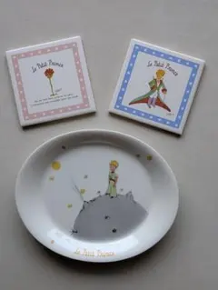 ○ LES TRIPLES レトリプレ「三つ子ちゃん」 絵皿デザートプレート