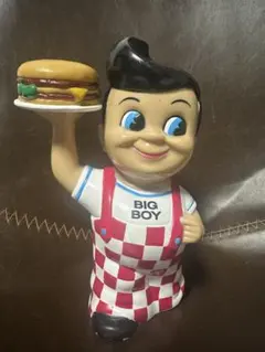 BIG BOY ハンバーガーキャラクター ビンテージ ビッグボーイ ソフビ BIG BOY ハンバーガーキャラクター ビンテージ ビッグボーイ ソフビ