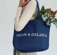 ディーン&デルーカ　チャリティートートバッグ　ラピスブルー　Ｌサイズ　新品