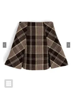 tu963 GRL チェックミニスカート